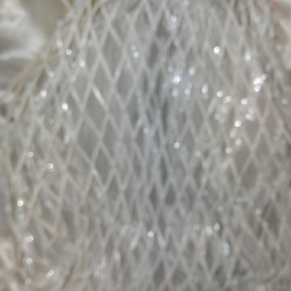 Sequin Hobo Bag in Shimmering White for that Special Occasion - Picture 7 of 14
